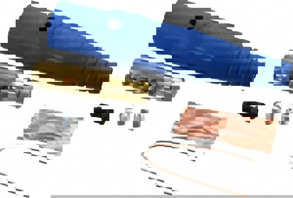 3R NEMA Rated, 600 Volt, 300 Amp, 2 to 2/0 AWG, Cam, Double Set Screw, Male Single Pole Plug and Connector